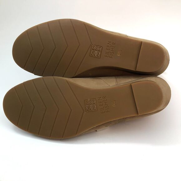 Eileen Fisher Duffy Ankle Bootie Peep Toe Wedge Comfort Size 6.5 Women's - Picture 13 of 13